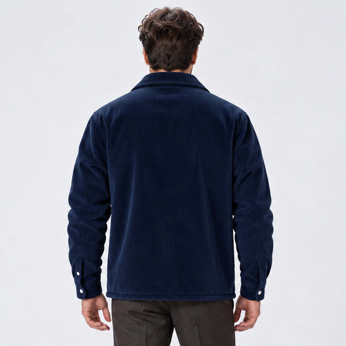 Monvaline | Men's Fleece-Lined Jacket for Cold Weather