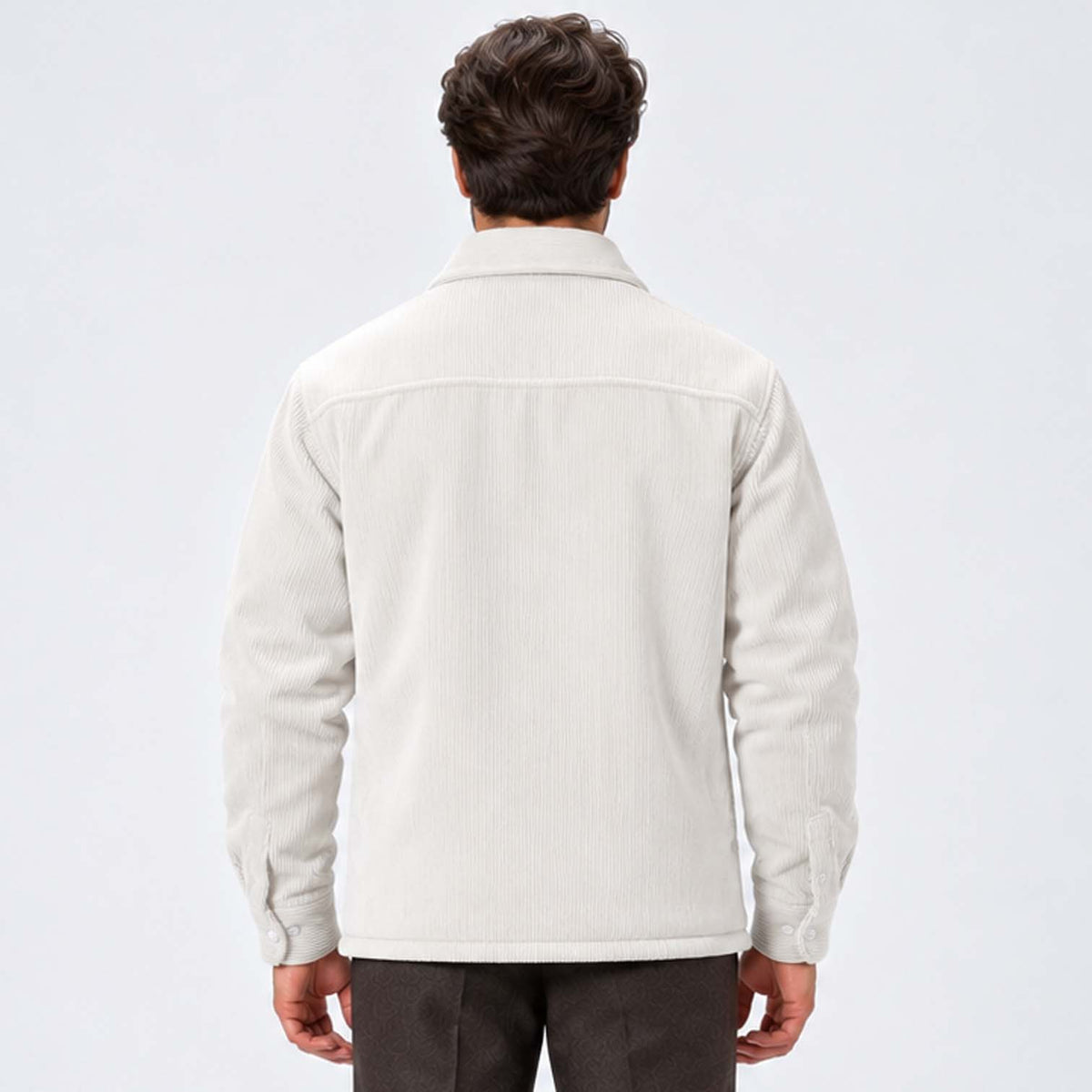 Monvaline | Men's Fleece-Lined Jacket for Cold Weather