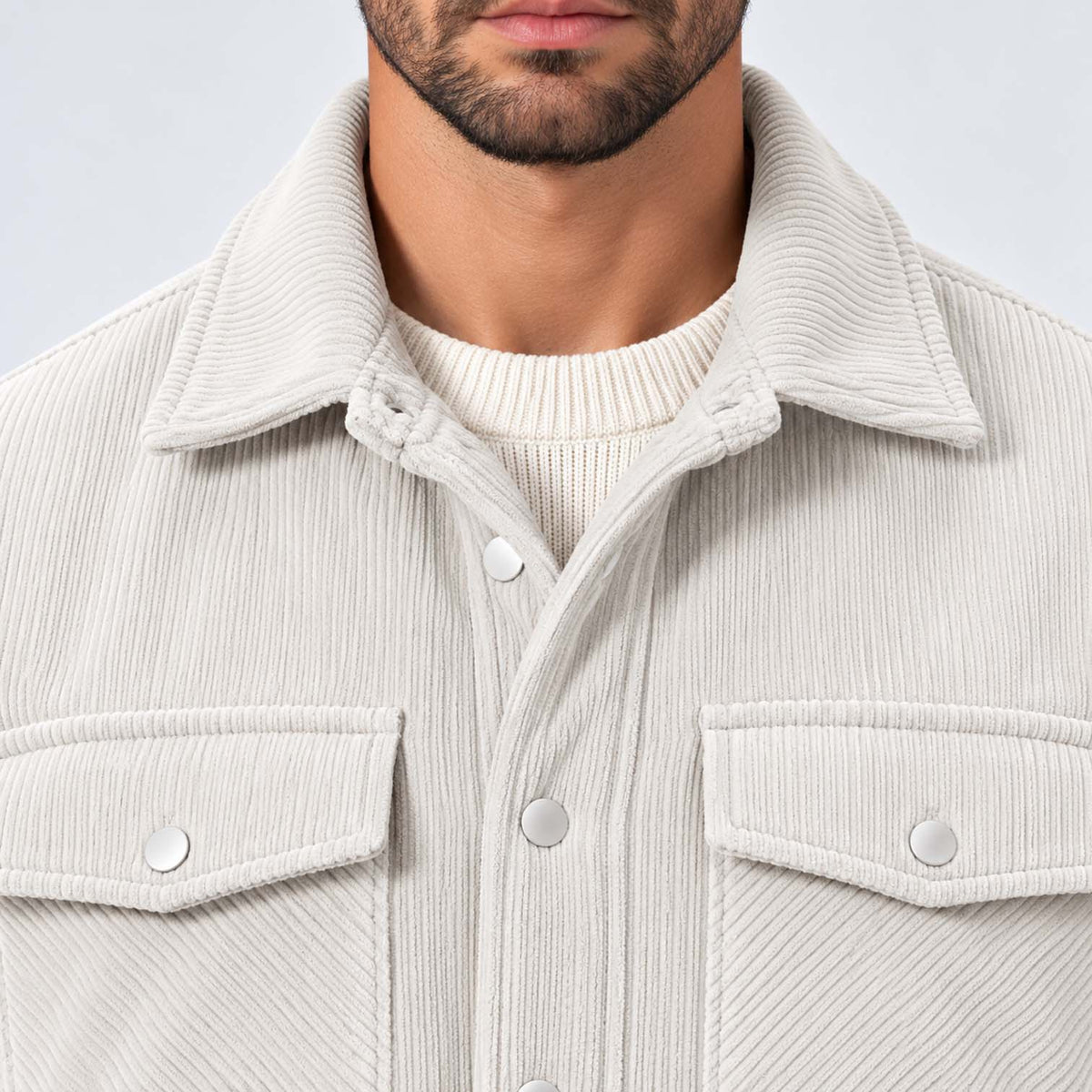 Monvaline | Men's Fleece-Lined Jacket for Cold Weather