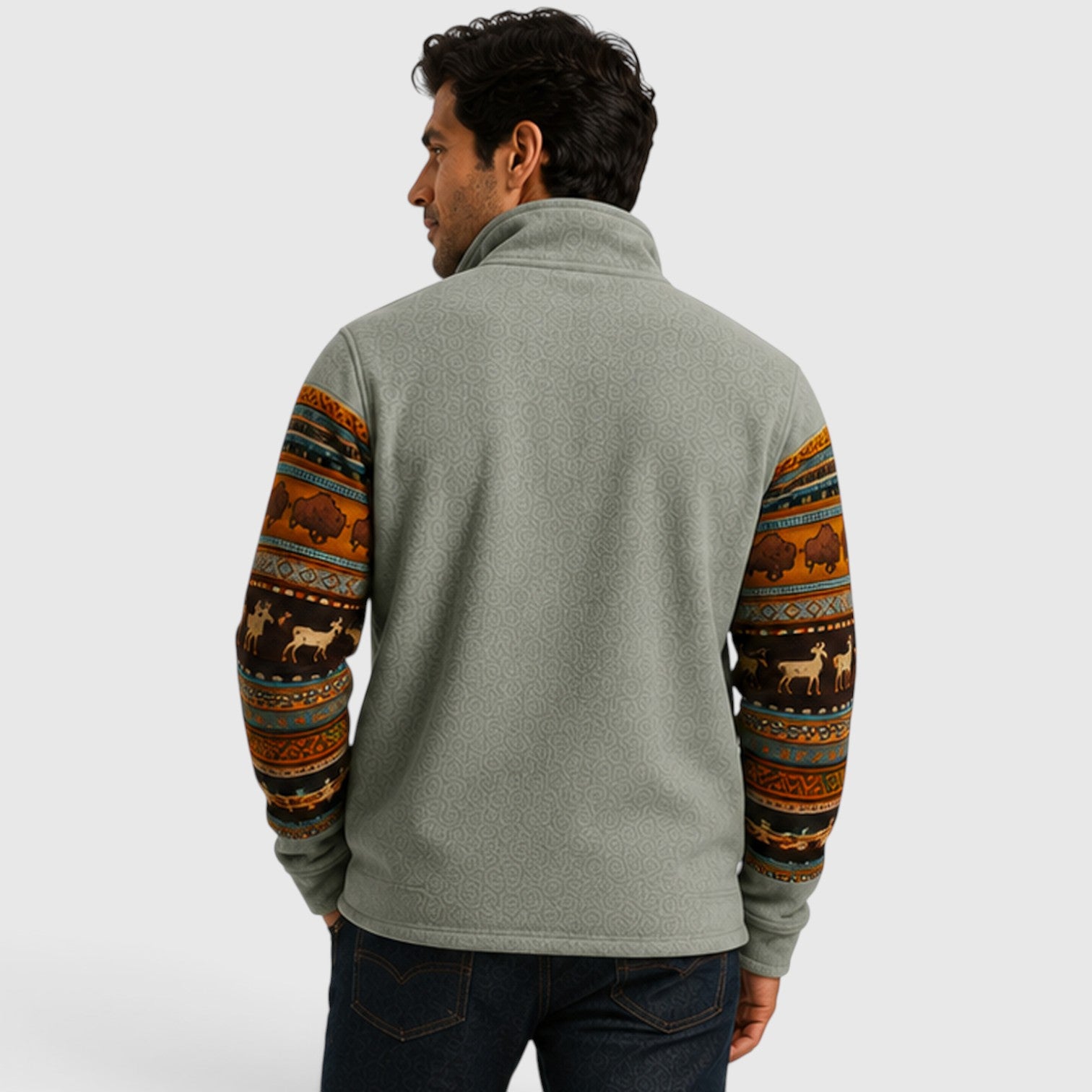 Monvaline | Men's Fleece Zip-Up Vest – Warm Outdoor Layer