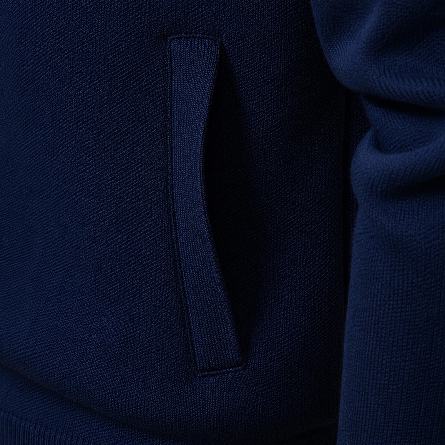 Monvaline | Men's Full Zip Knit Jumper Classic Collared Style