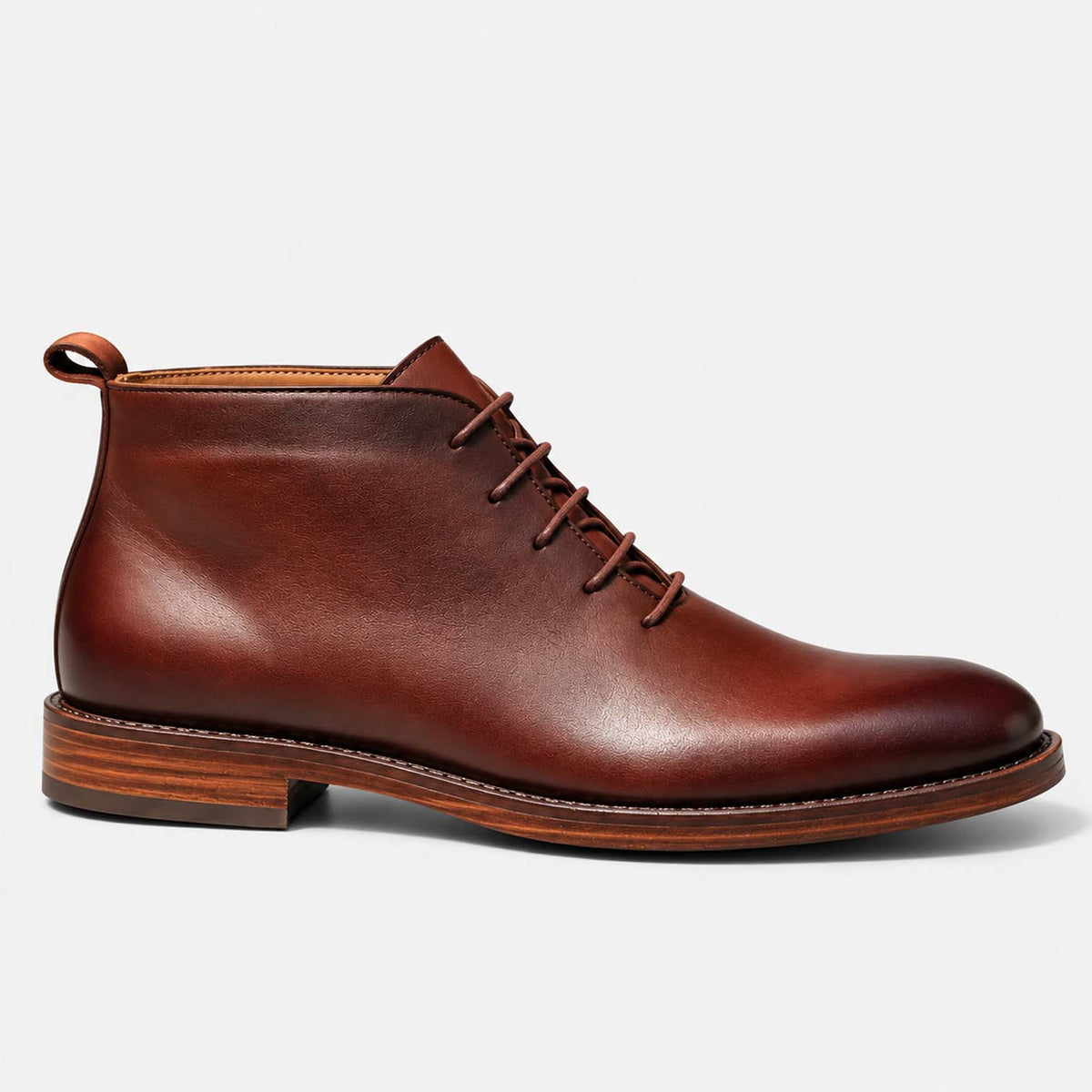 Monvaline | Men's Genuine Leather Ankle Boots - Stylish Hand-Finished Comfortable Footwear