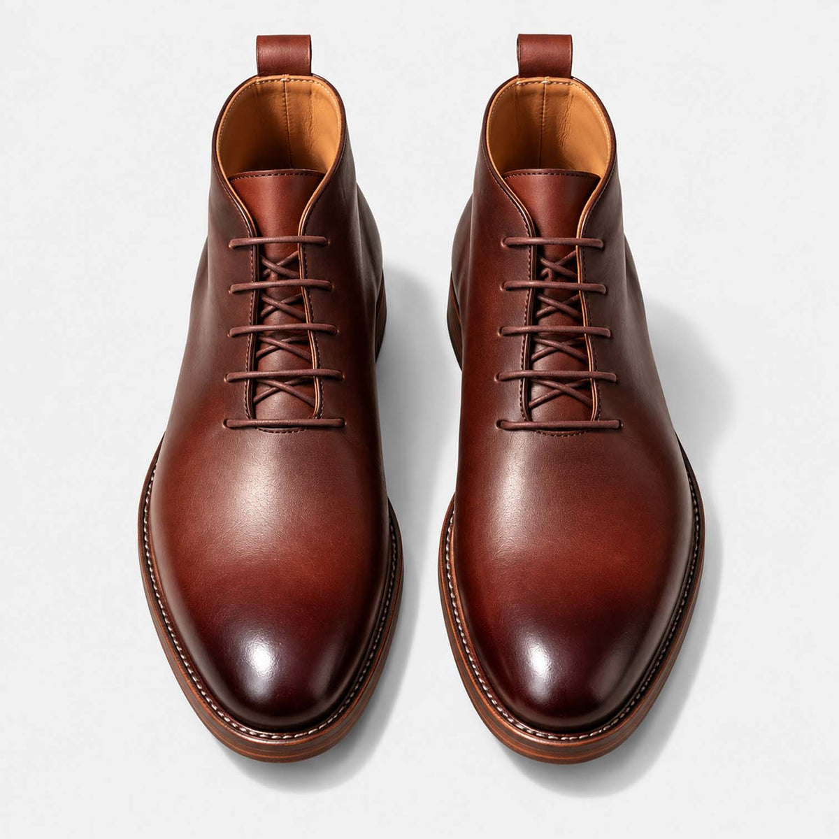 Monvaline | Men's Genuine Leather Ankle Boots - Stylish Hand-Finished Comfortable Footwear