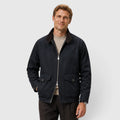 Monvaline | Men's Harrington Zip Jacket – Smart Casual Classic