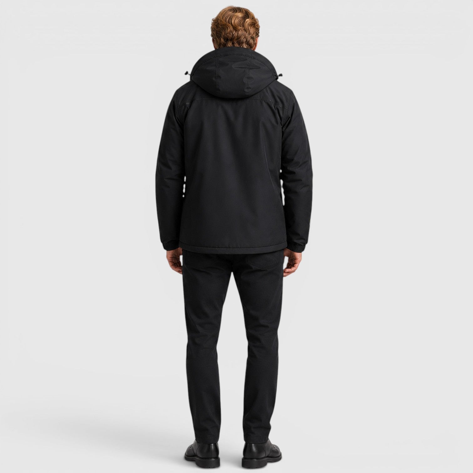 Monvaline | Men's Hooded Waterproof Windproof Insulated Jacket