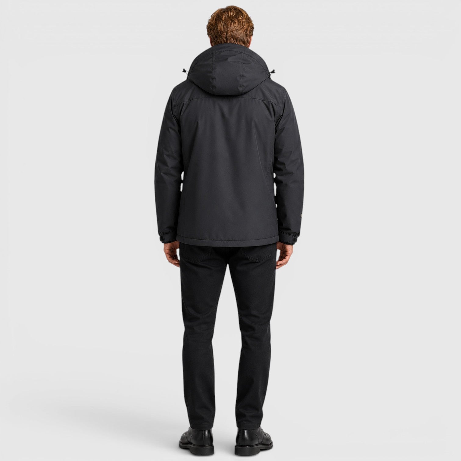 Monvaline | Men's Hooded Waterproof Windproof Insulated Jacket