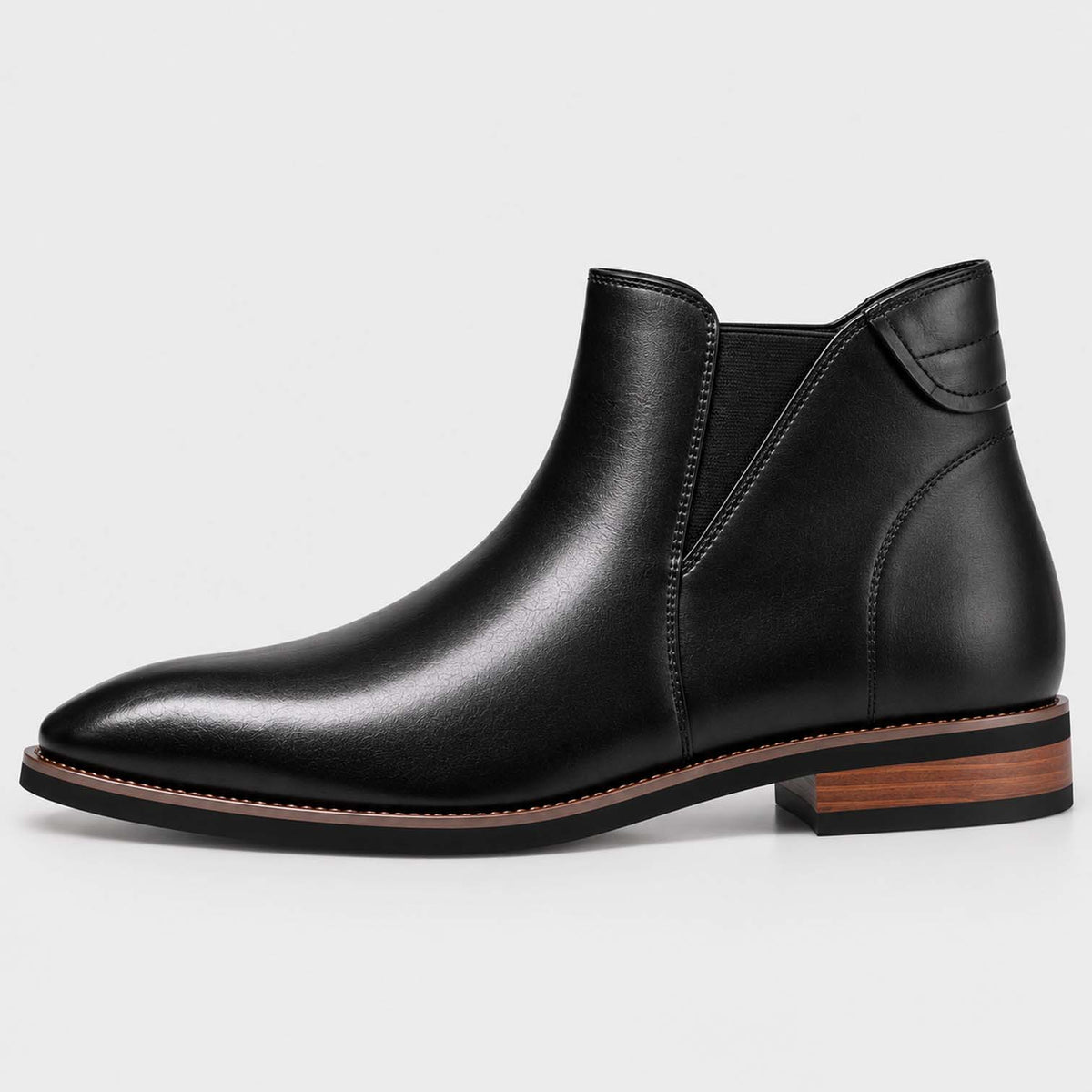 Monvaline | Men's Italian Leather Dress Boots Vintage Style