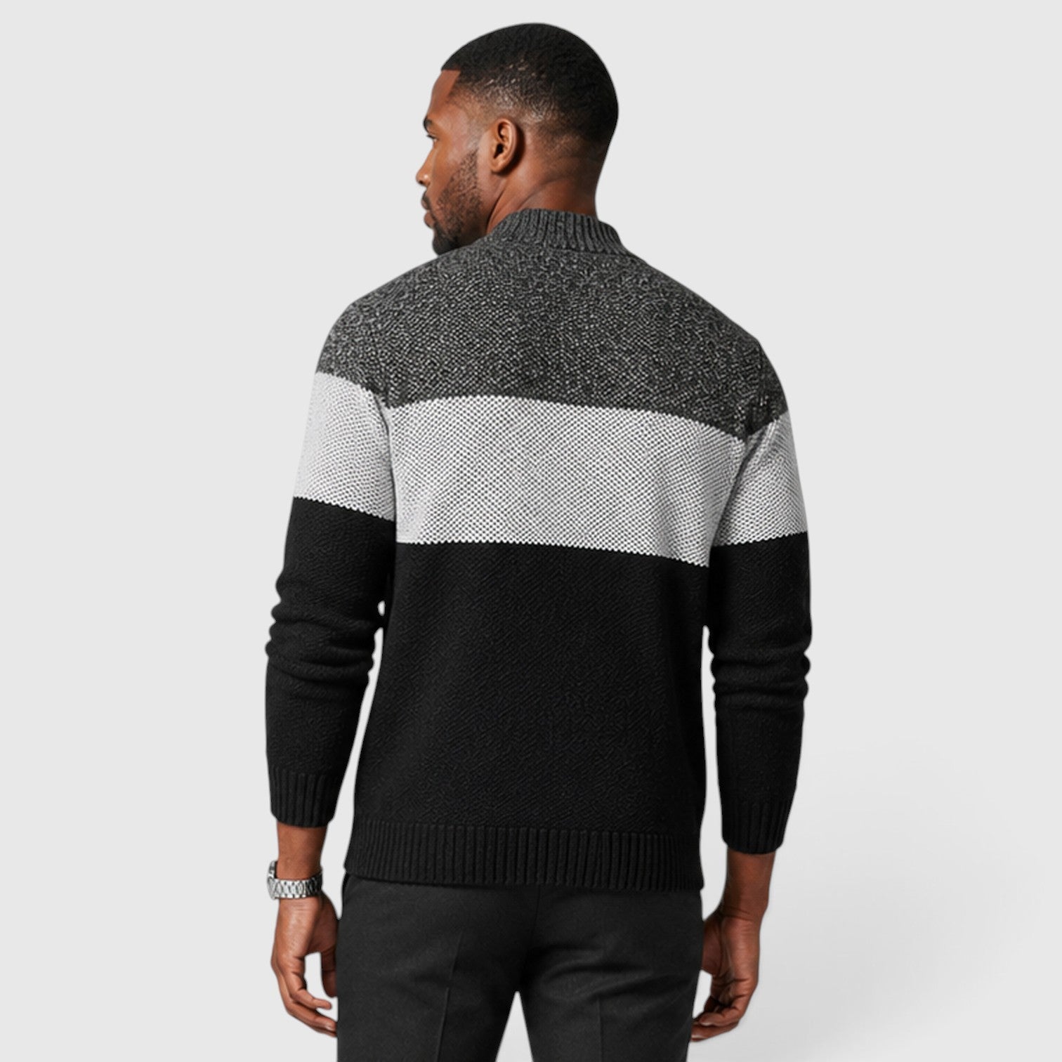 Monvaline | Men's Italian Wool Cardigan for Warmth and Everyday Comfort