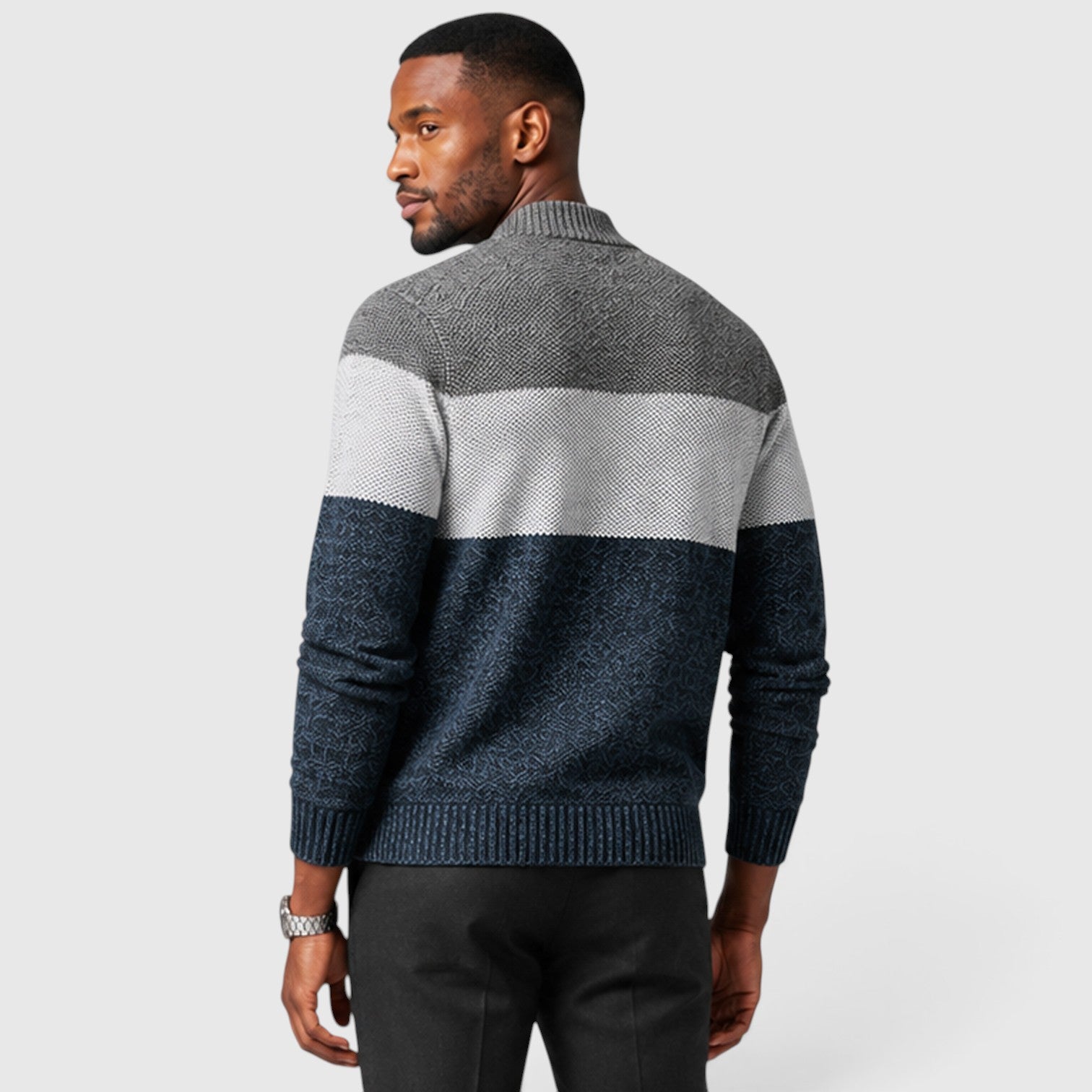 Monvaline | Men's Italian Wool Cardigan for Warmth and Everyday Comfort
