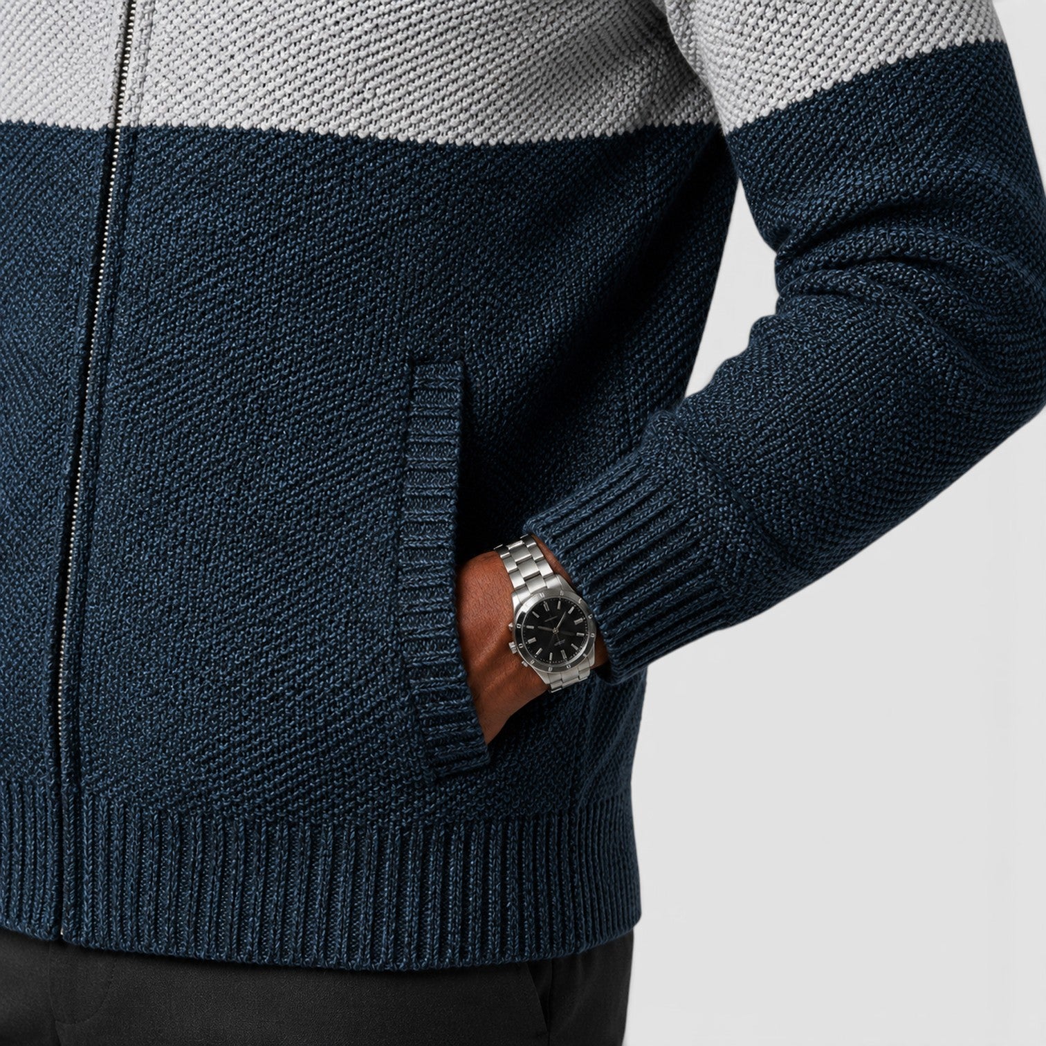 Monvaline | Men's Italian Wool Cardigan for Warmth and Everyday Comfort