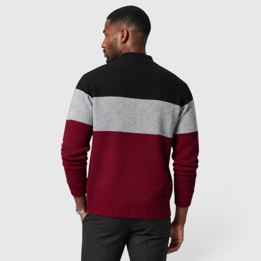 Monvaline | Men's Italian Wool Cardigan for Warmth and Everyday Comfort