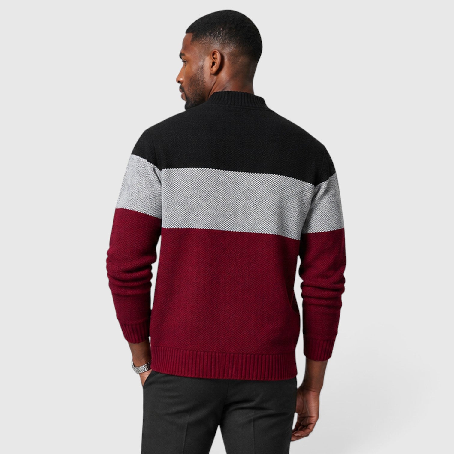 Monvaline | Men's Italian Wool Cardigan for Warmth and Everyday Comfort
