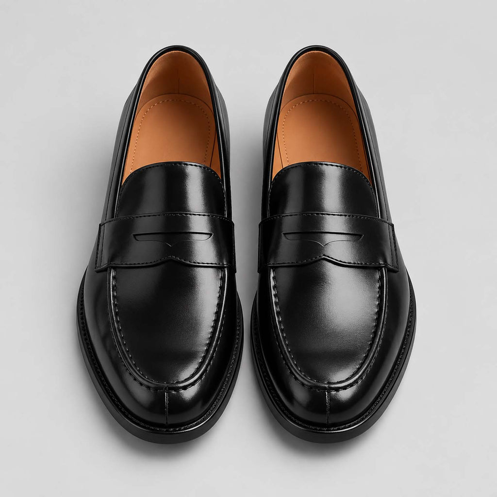 Monvaline | Men's Leather Loafers for Smart Casual Wear