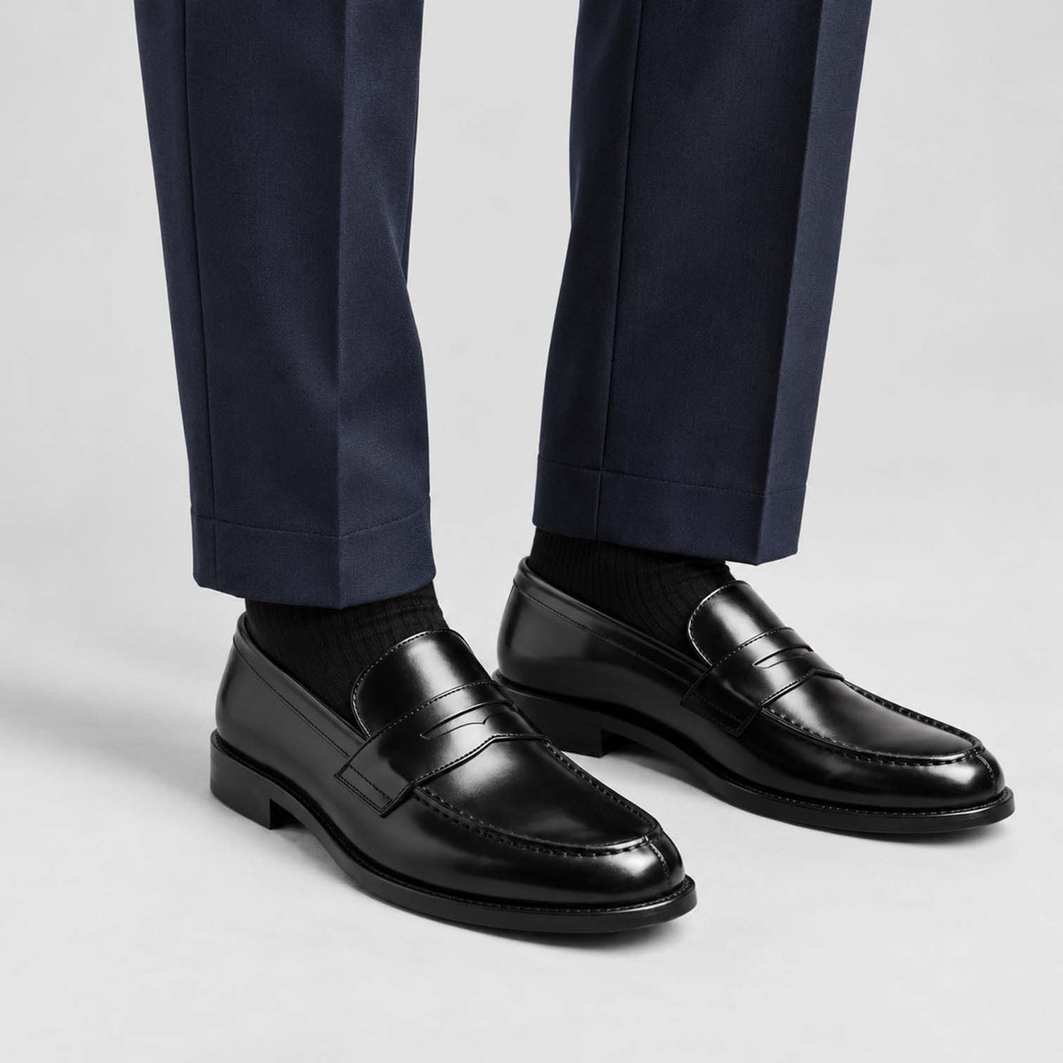 Monvaline | Men's Leather Loafers for Smart Casual Wear