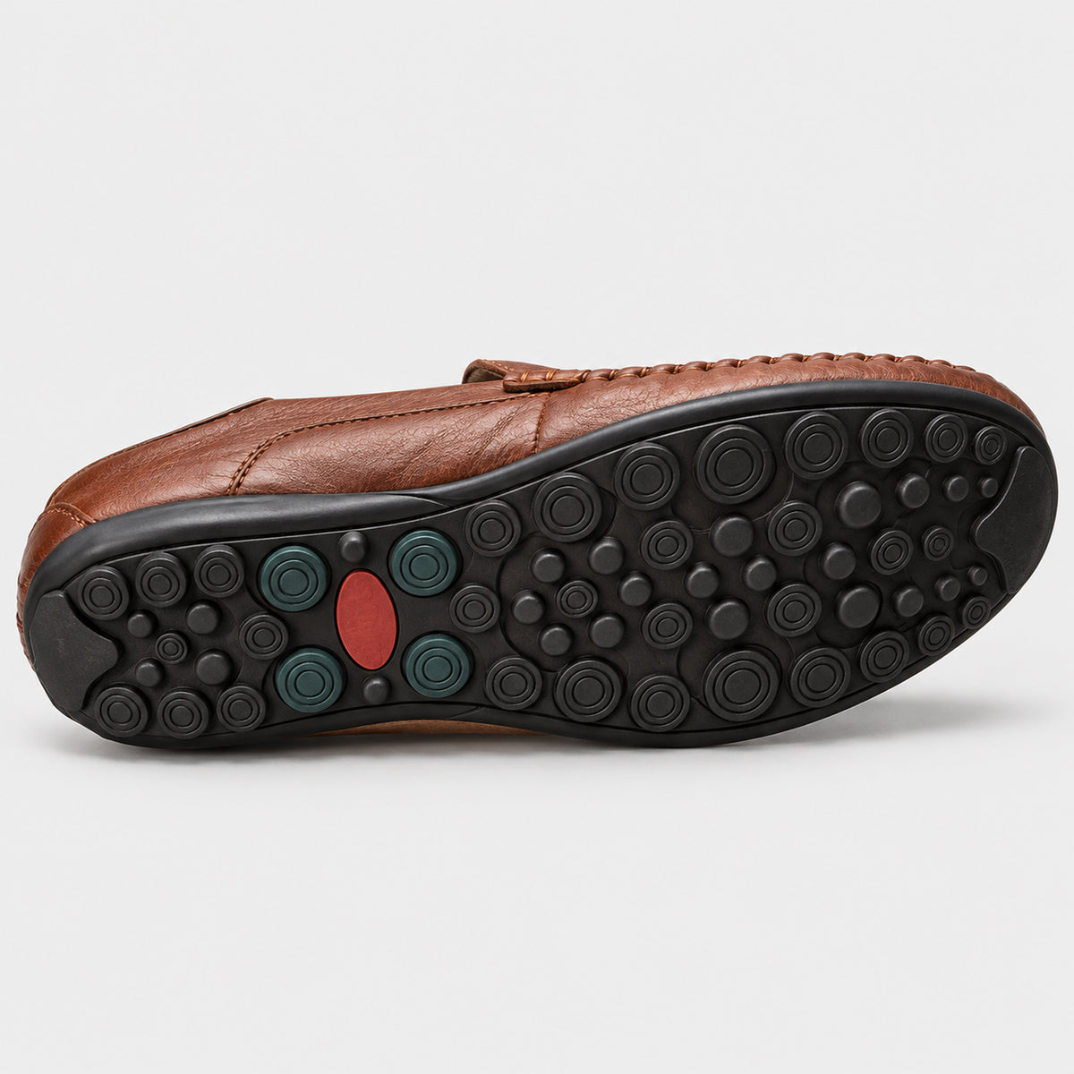 Monvaline | Men's Leather Loafers – Hand-Stitched Comfort Shoes