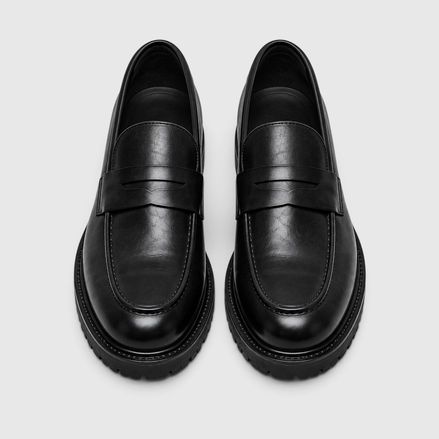 Monvaline | Men's Leather Slip-On Smart Casual Loafers