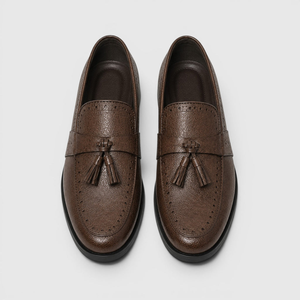 Monvaline | Men's Lightweight Comfort Casual Leather Loafers