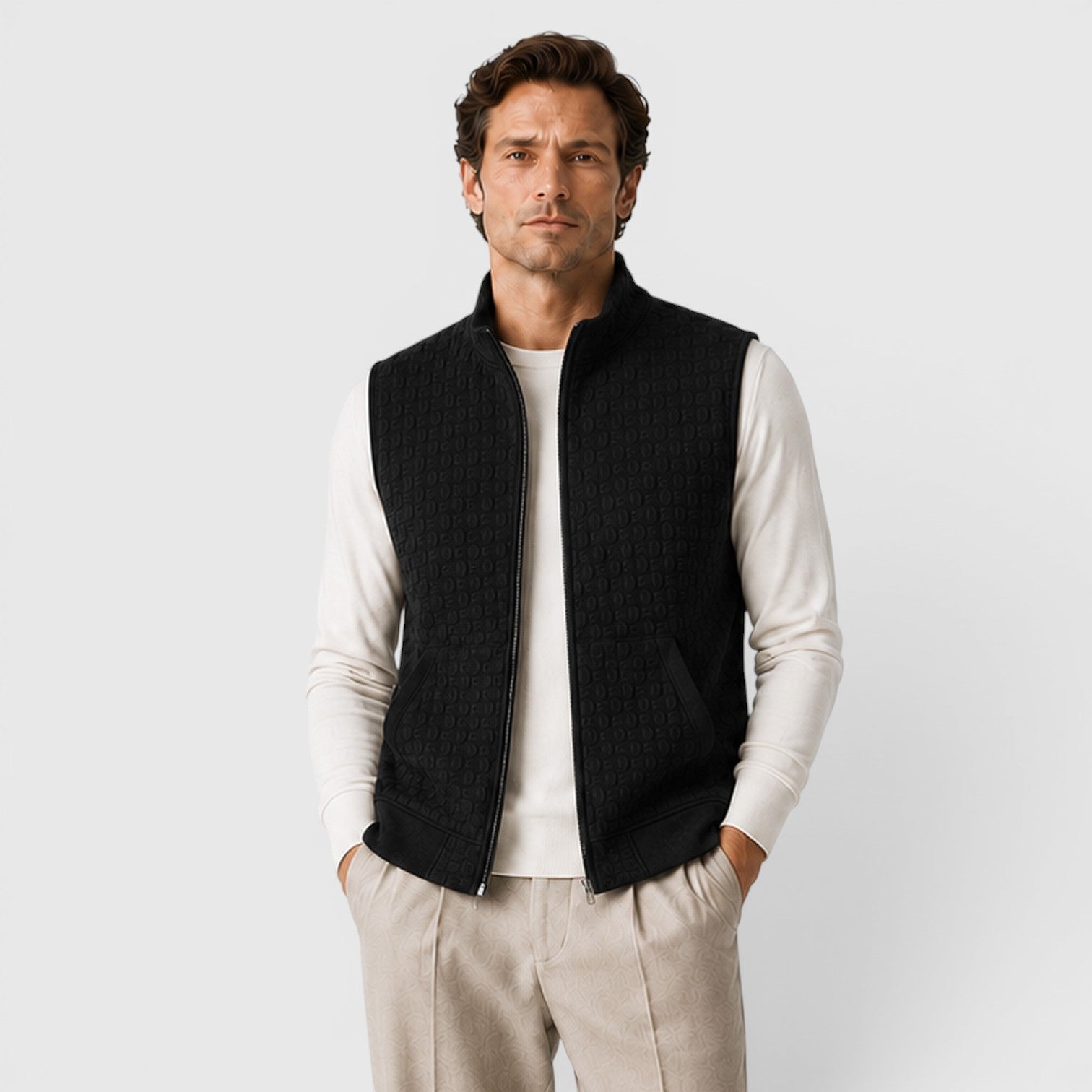 Monvaline | Men's Lightweight Gilet for Smart Casual Outfits