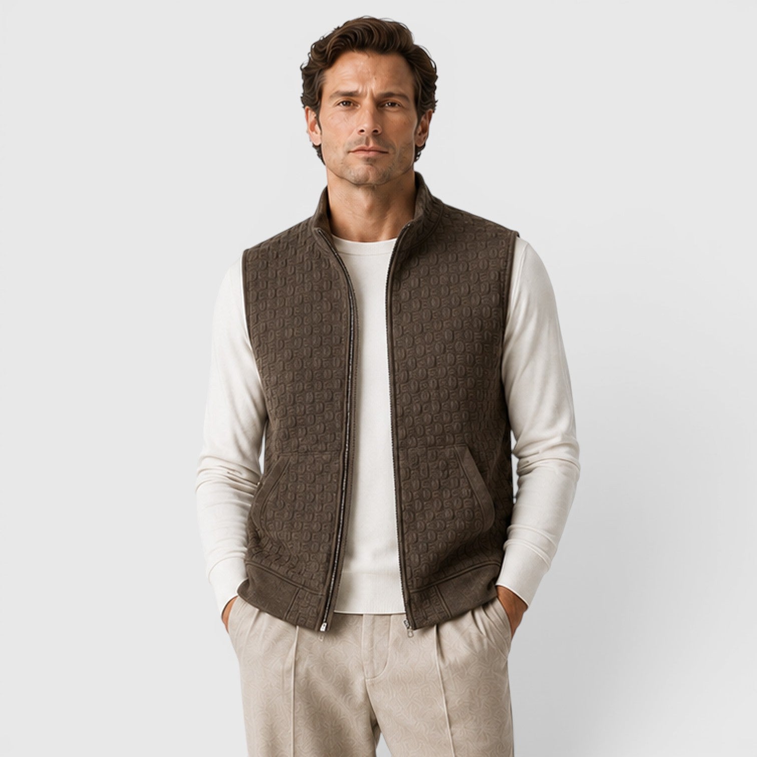 Monvaline | Men's Lightweight Gilet for Smart Casual Outfits