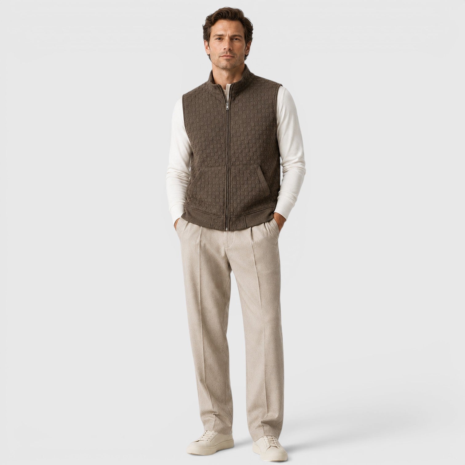 Monvaline | Men's Lightweight Gilet for Smart Casual Outfits