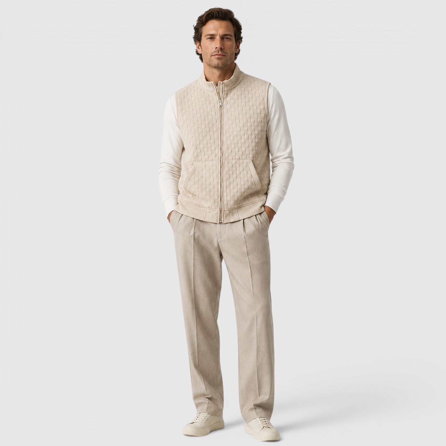 Monvaline | Men's Lightweight Gilet for Smart Casual Outfits