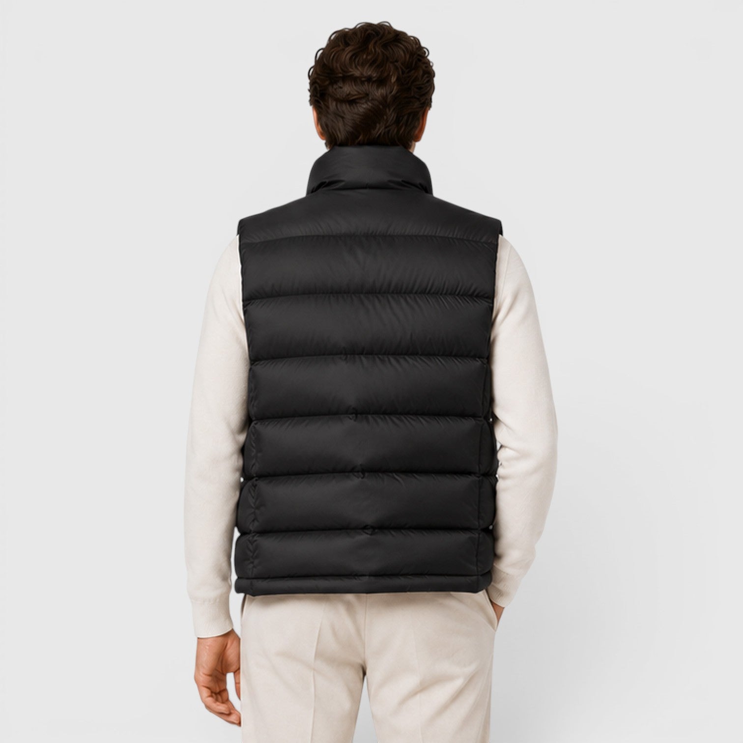 Monvaline | Men's Lightweight Puffer Gilet for Smart Casual Outfits