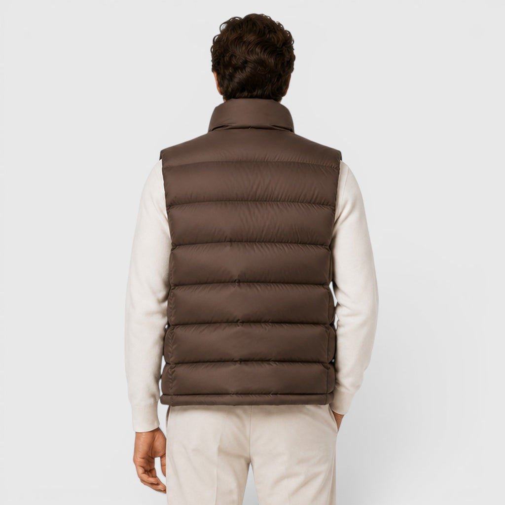 Monvaline | Men's Lightweight Puffer Gilet for Smart Casual Outfits