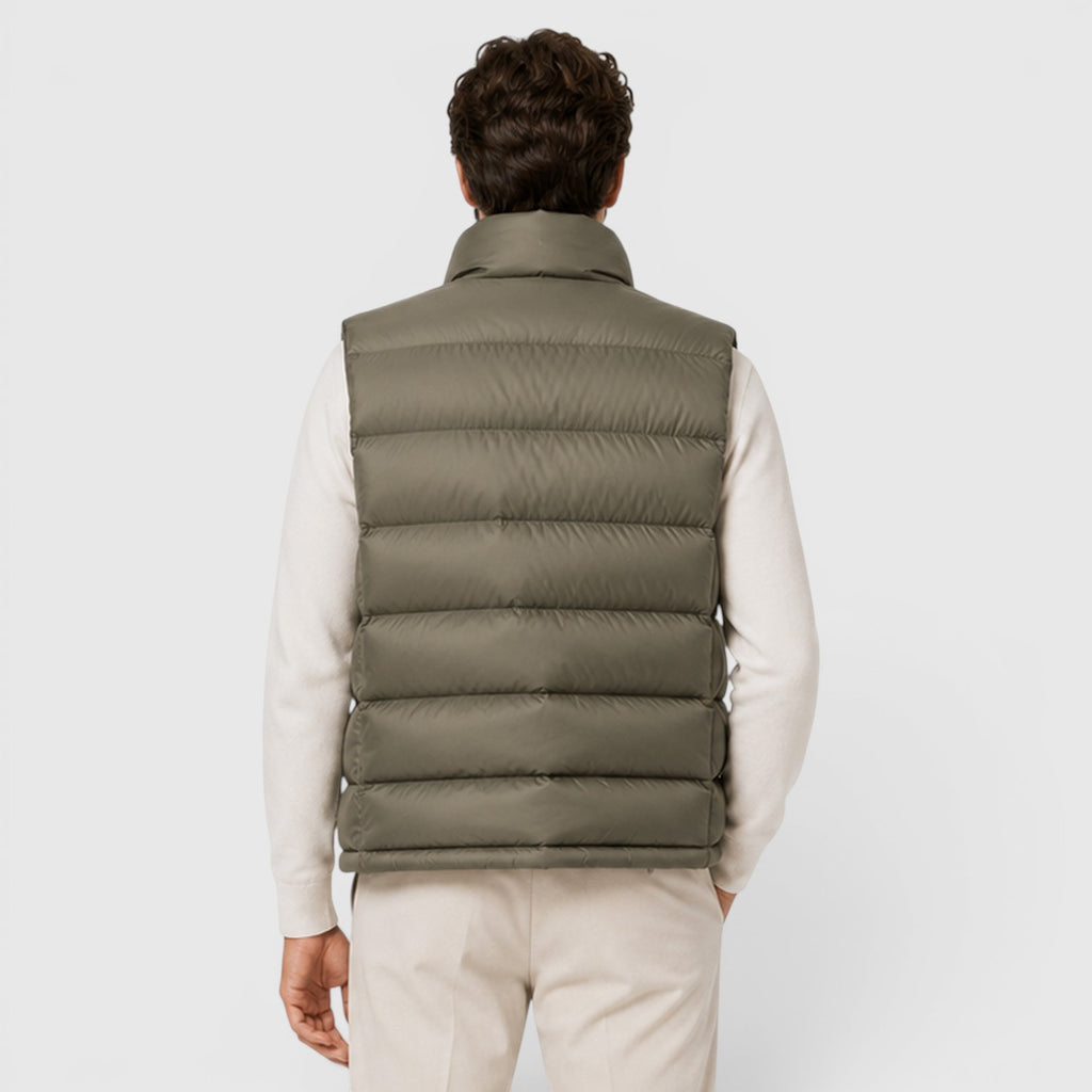 Monvaline | Men's Lightweight Puffer Gilet for Smart Casual Outfits