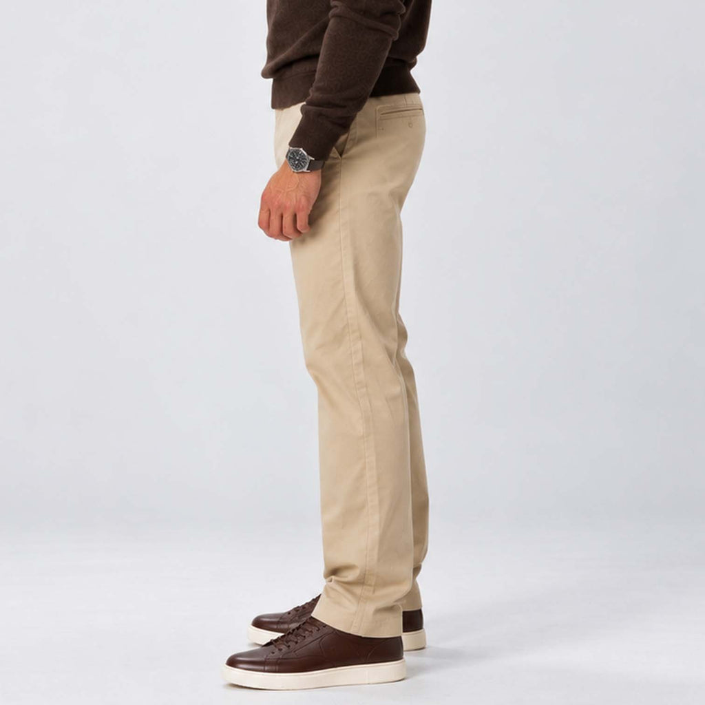 Monvaline | Men's Loose Fit Straight Leg Trousers Smart Casual