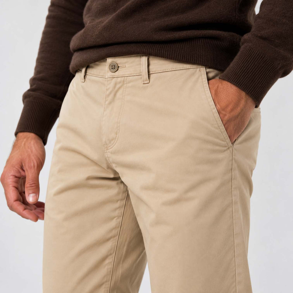Monvaline | Men's Loose Fit Straight Leg Trousers Smart Casual