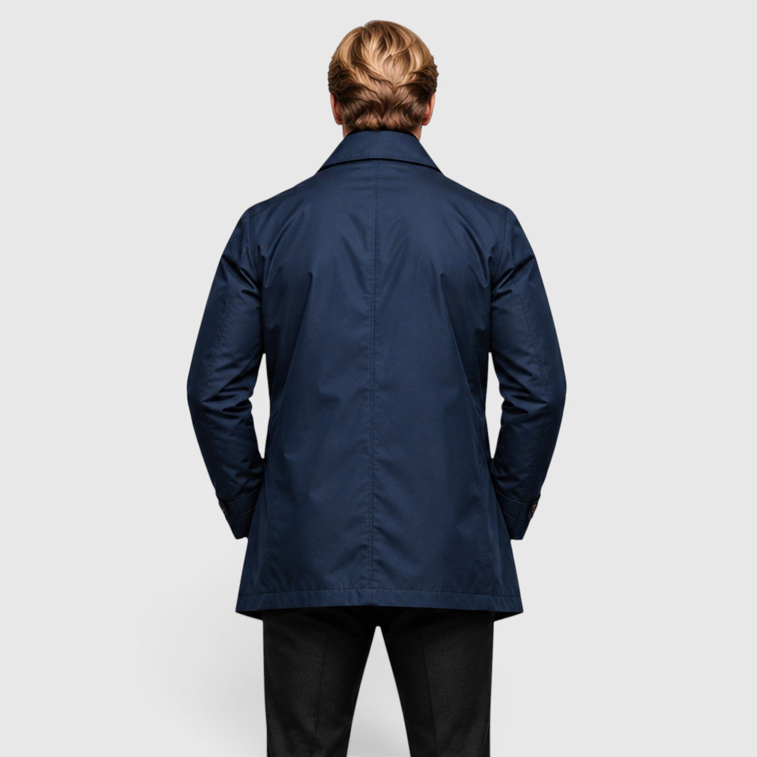 Monvaline | Men's Premium Classic Trench Coat for Everyday Wear