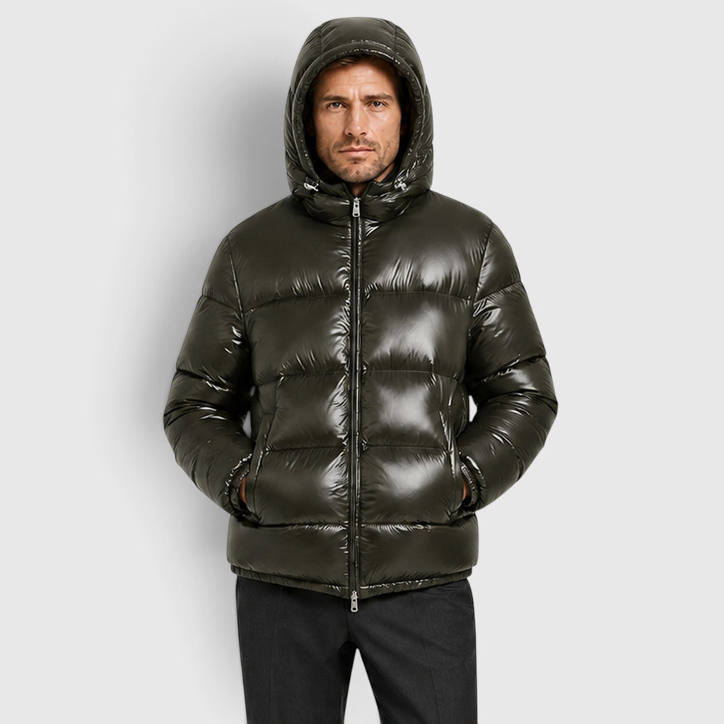 Monvaline | Men's Premium Hooded Puffer Jacket