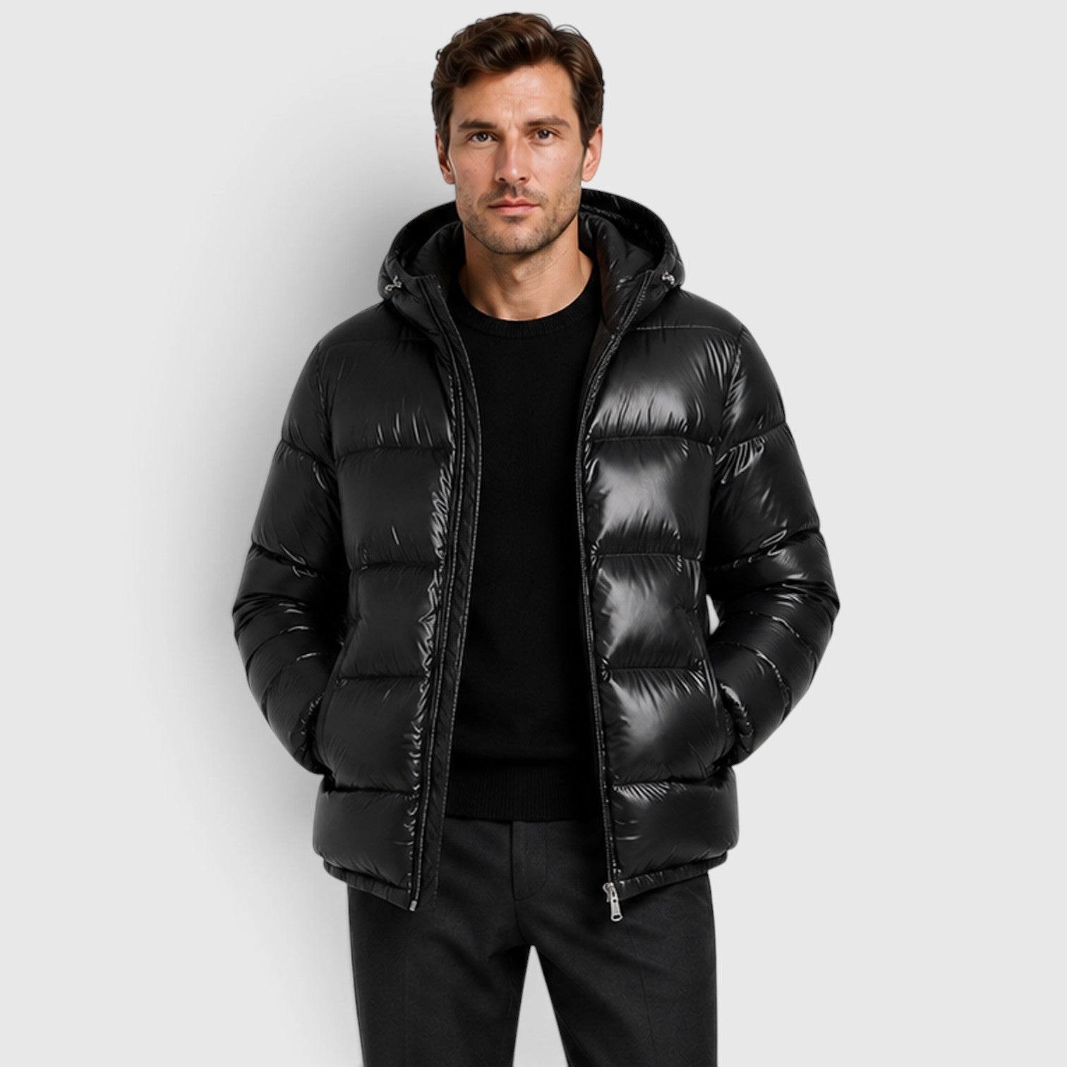 Monvaline | Men's Premium Hooded Puffer Jacket