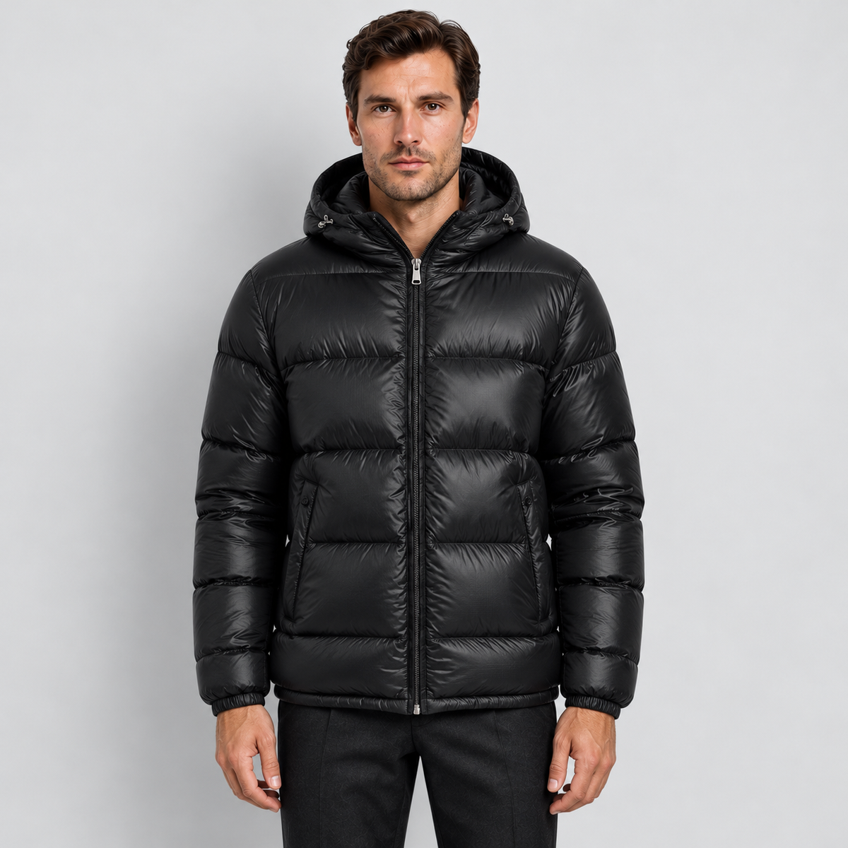 Monvaline | Men's Premium Hooded Puffer Jacket
