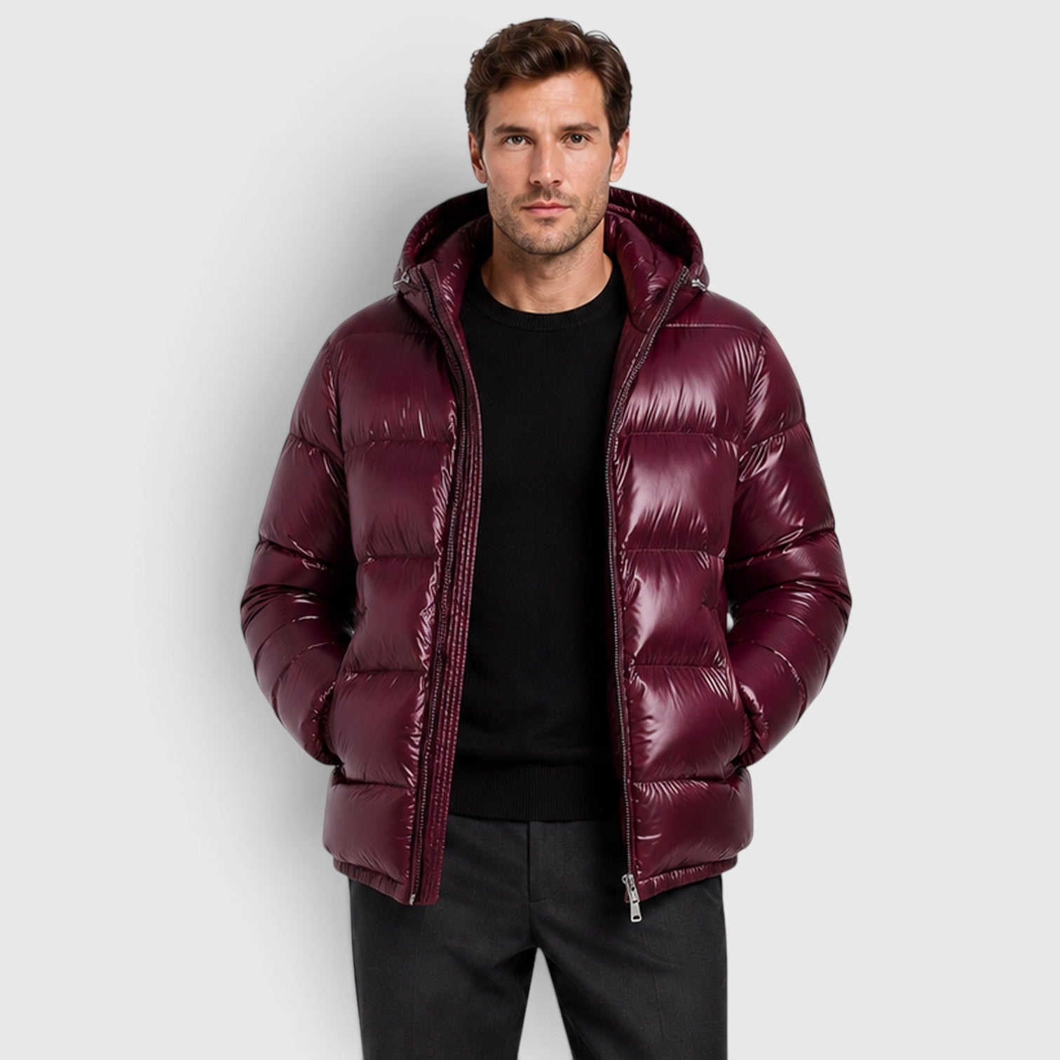 Monvaline | Men's Premium Hooded Puffer Jacket