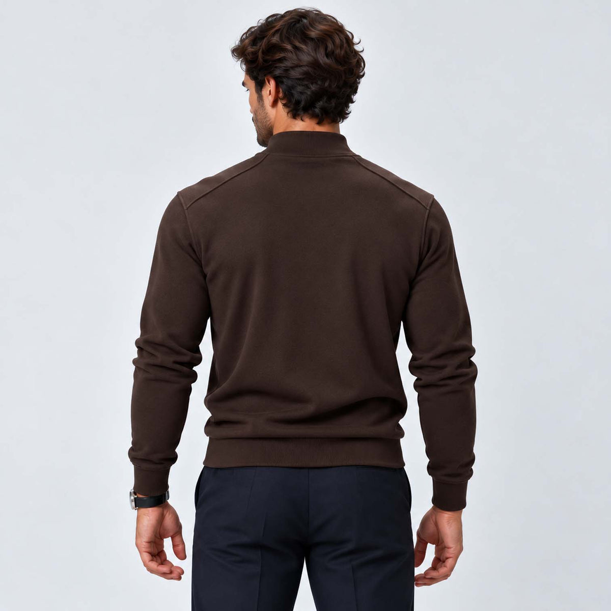Monvaline | Men's Premium Knit Warm Turtle Neck Jumper