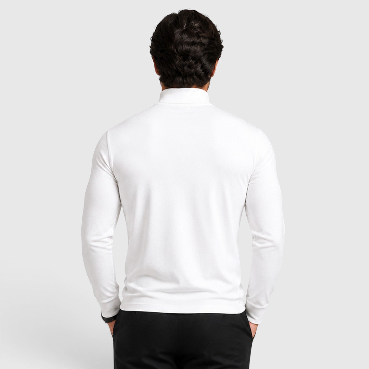 Monvaline | Men's Premium Knit Warm Turtle Neck Jumper