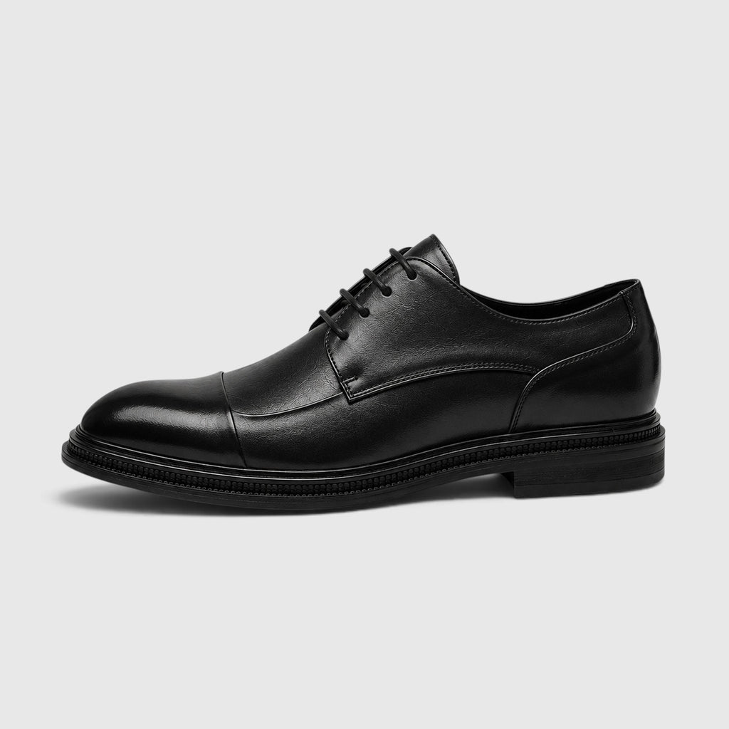 Monvaline | Men's Premium Leather Lace-Up Formal Shoes