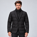 Monvaline | Men's Premium Parka Jacket Tailored Fit Winter Coat