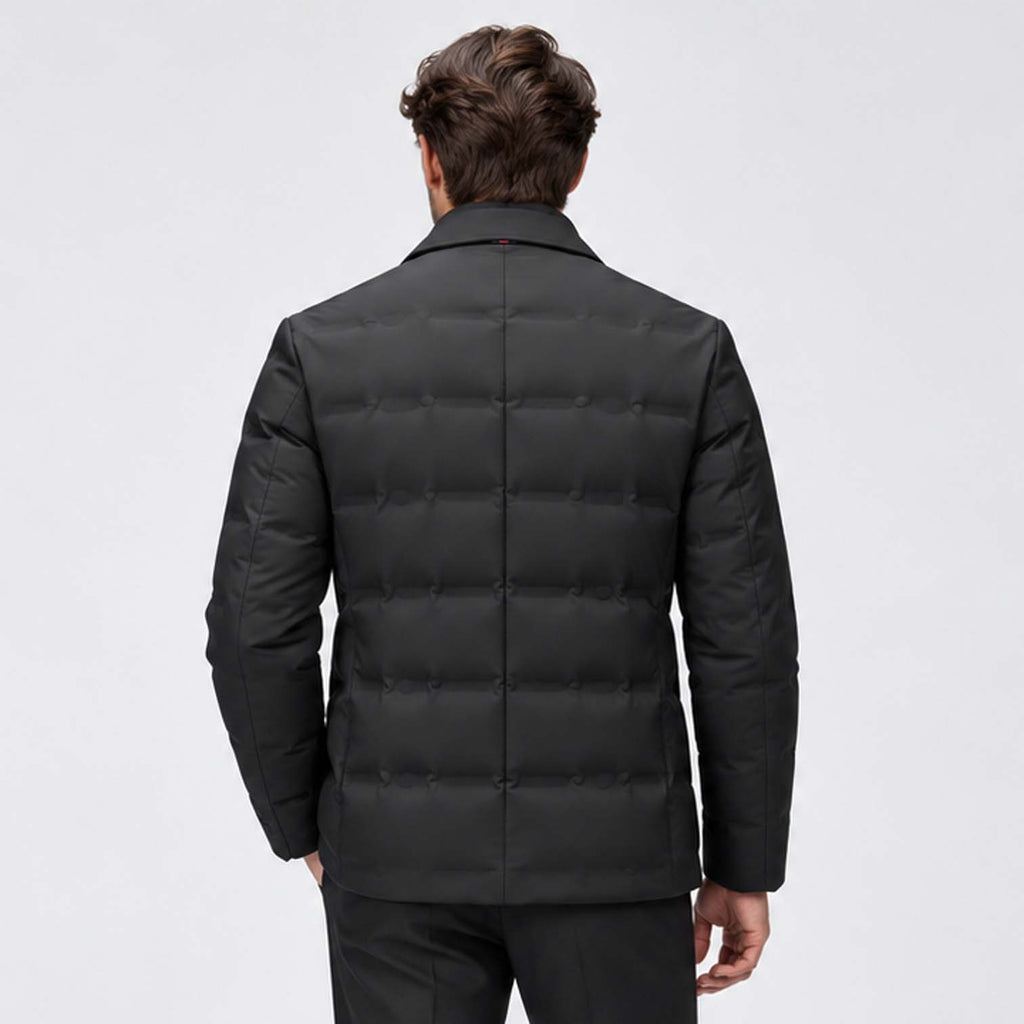 Monvaline | Men's Premium Parka Jacket Tailored Fit Winter Coat