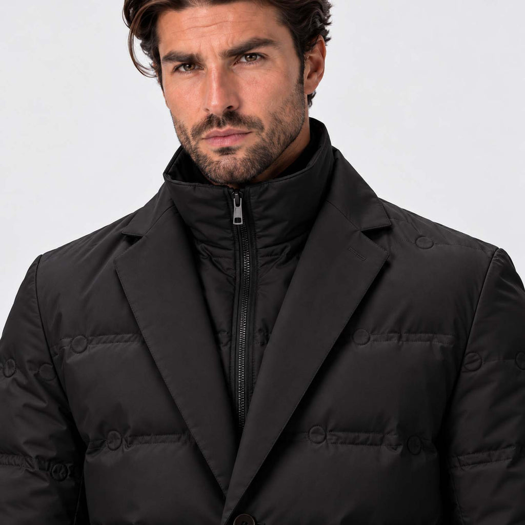 Monvaline | Men's Premium Parka Jacket Tailored Fit Winter Coat