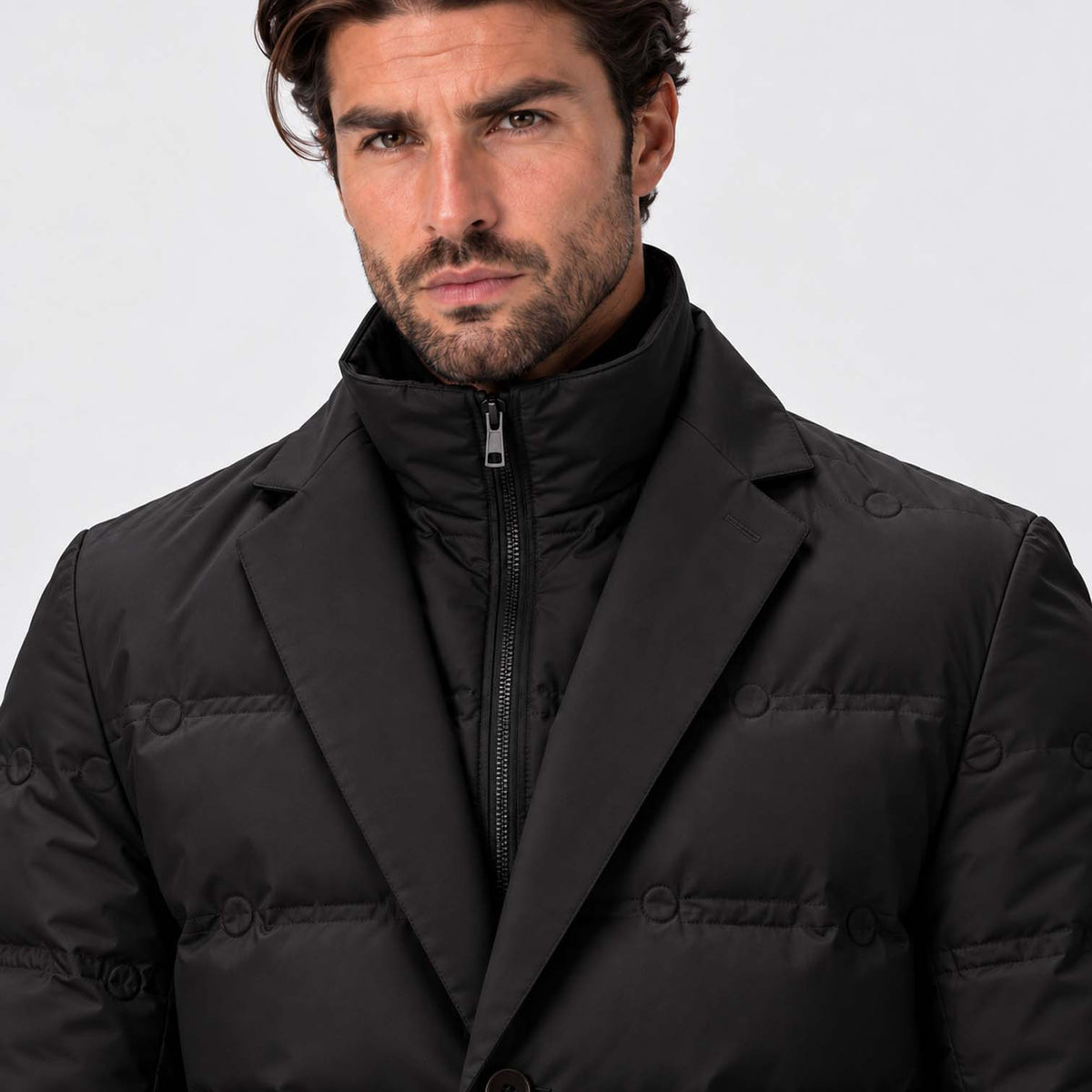 Monvaline | Men's Premium Parka Jacket Tailored Fit Winter Coat
