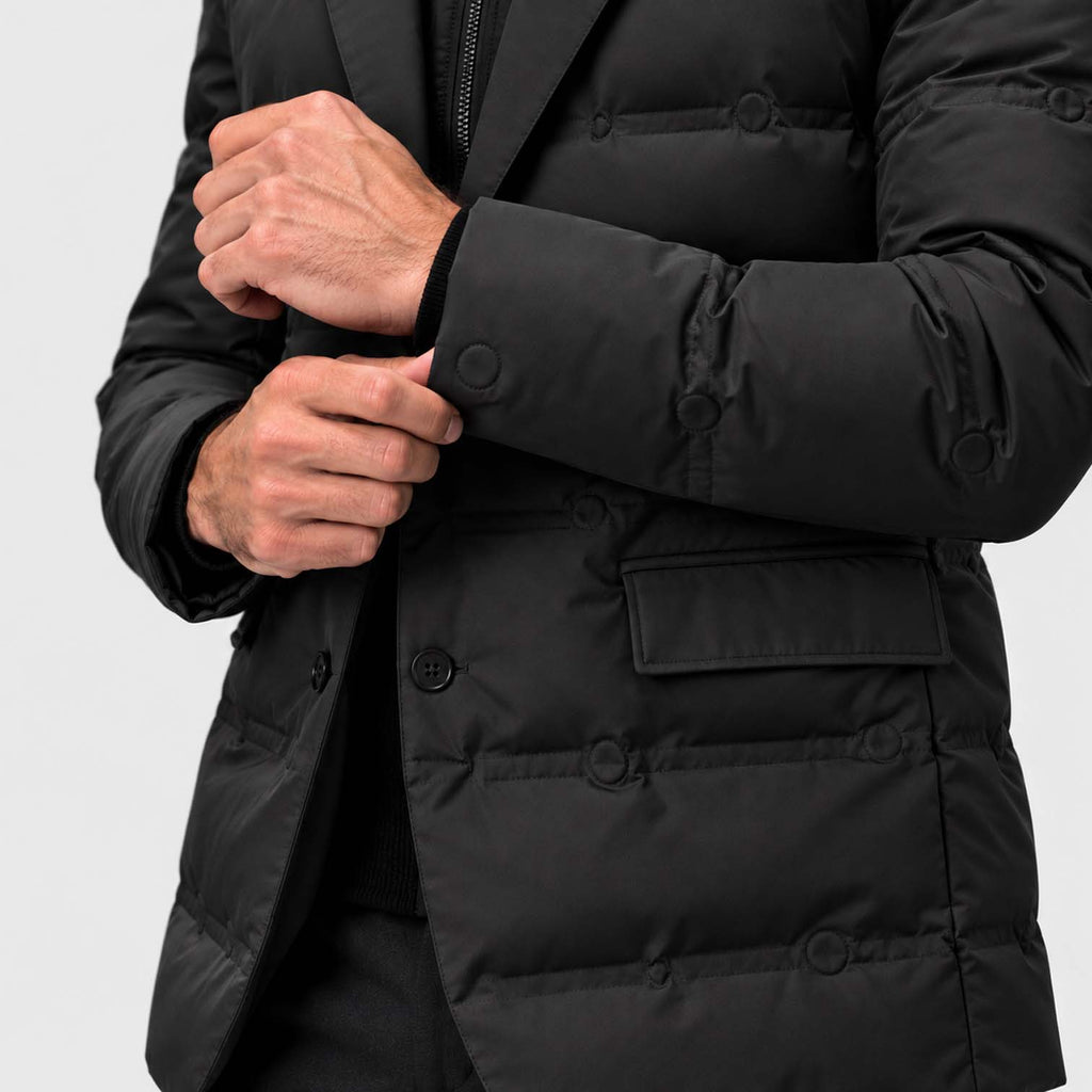 Monvaline | Men's Premium Parka Jacket Tailored Fit Winter Coat
