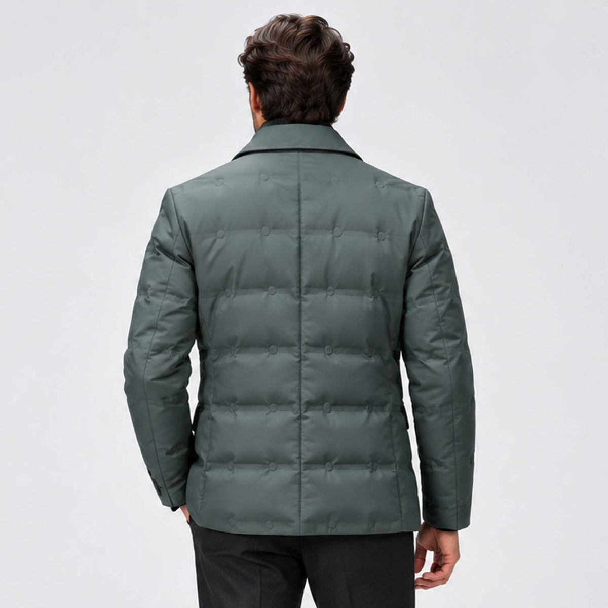 Monvaline | Men's Premium Parka Jacket Tailored Fit Winter Coat