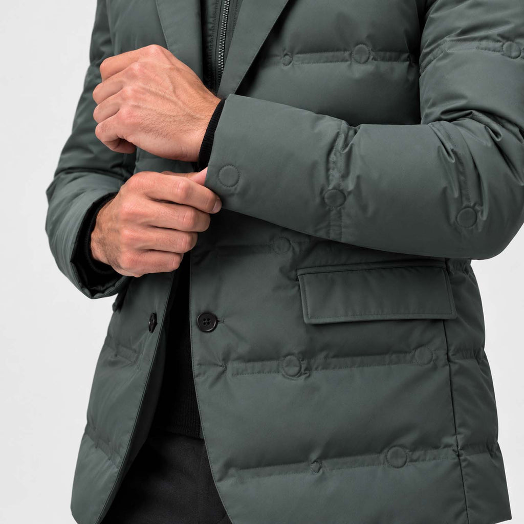 Monvaline | Men's Premium Parka Jacket Tailored Fit Winter Coat