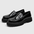 Monvaline | Men's Premium Platform Loafers - Comfortable Smart Casual Shoes