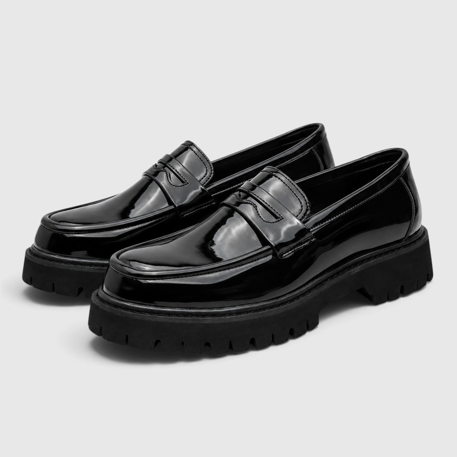 Monvaline | Men's Premium Platform Loafers - Comfortable Smart Casual Shoes