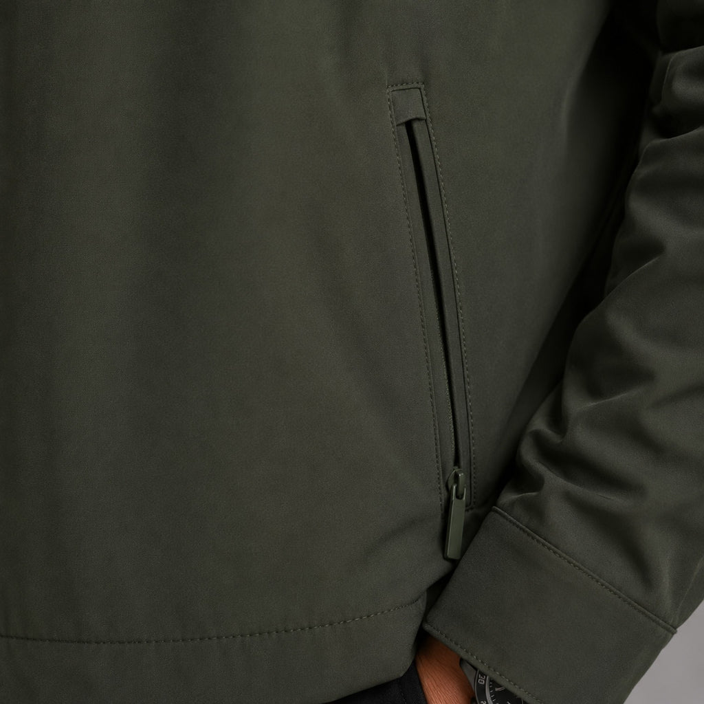 Monvaline | Men's Premium Zip-Up Jacket for Classic Everyday Wear