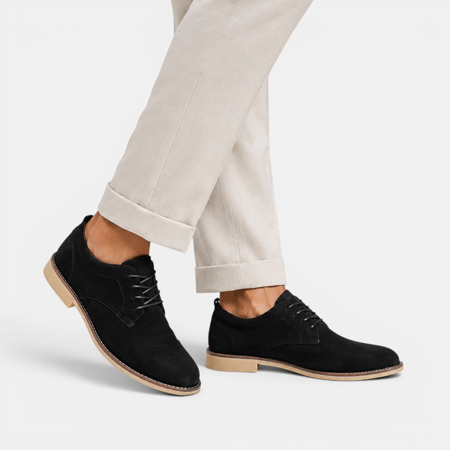 Monvaline | Men's PU Leather Dress Shoes for Smart Casual Business Wear
