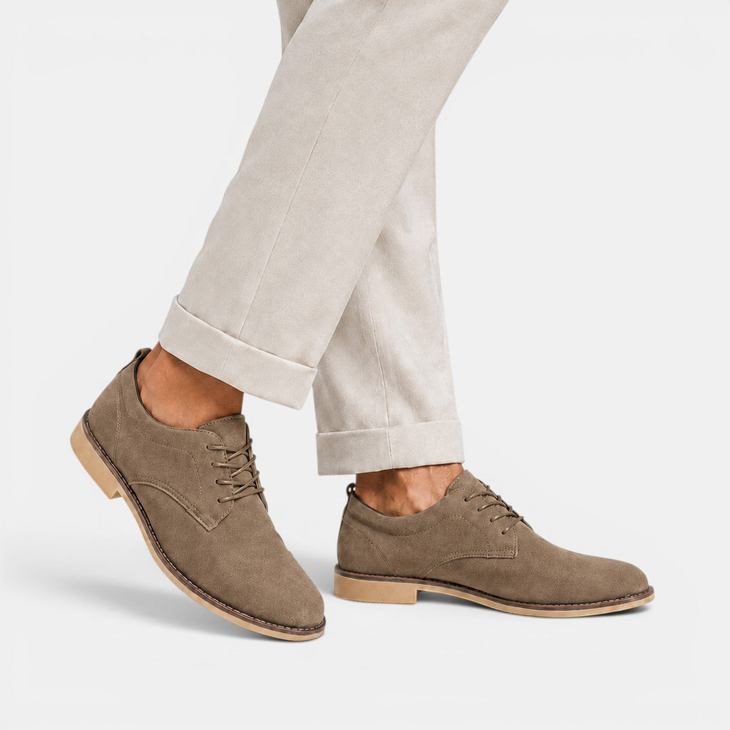 Monvaline | Men's PU Leather Dress Shoes for Smart Casual Business Wear